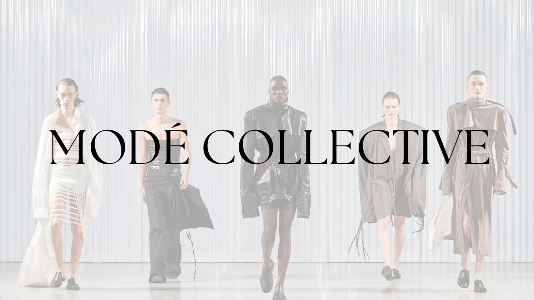 Modé Collective original presentation, page 1